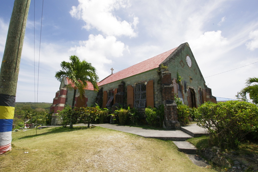The oldest Anglican church in Antigua