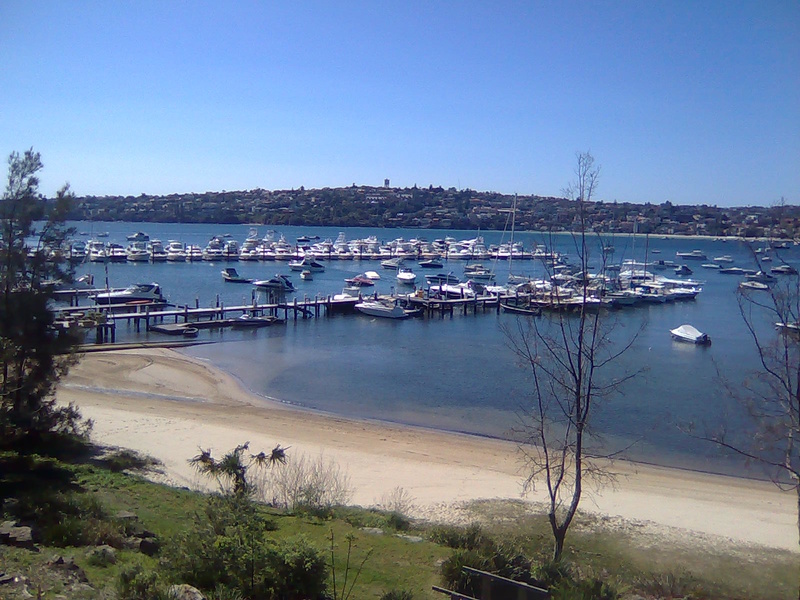 Royal Motor Yacht Club NSW Marina in Sydney, where the whole cheese rally was on fire.