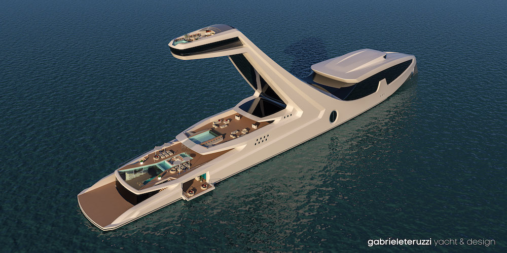 superyachts height