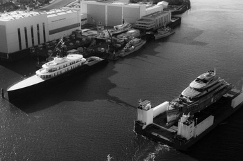 Lurssen Superyacht Ace 21 Spotted on Transport, Expected to Launch in 2024