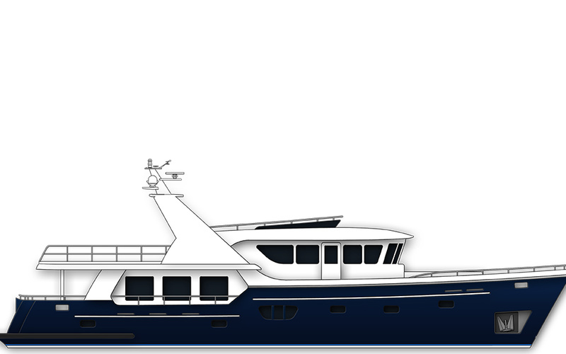 Ark Yacht Trawler 25m