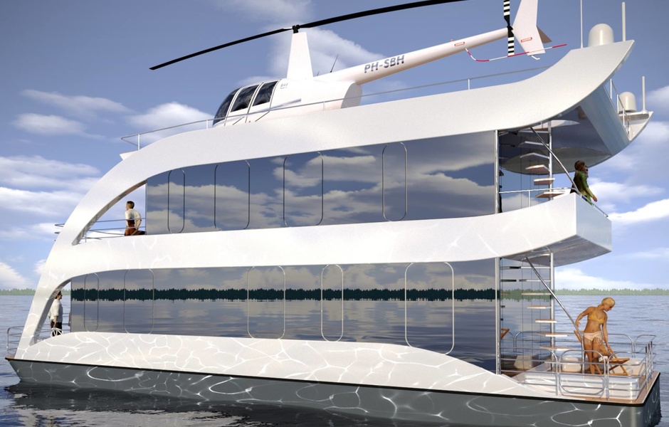 Fisher 155, самый дешевый хаусбот houseboat.ru