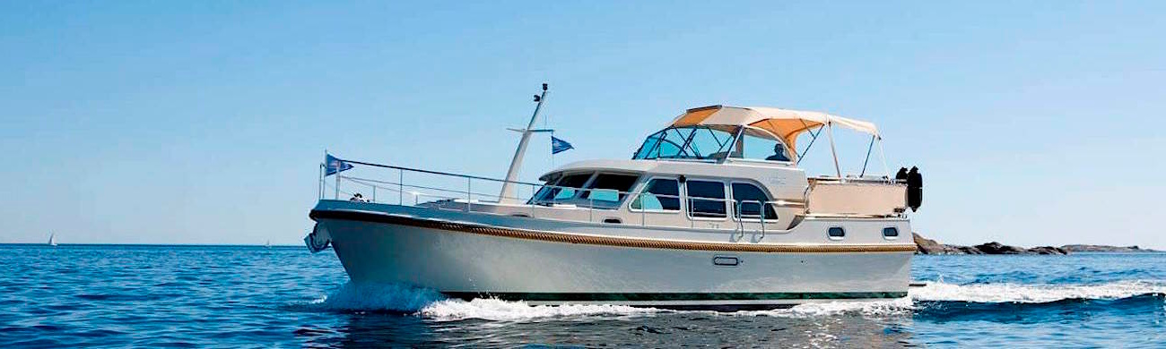 Slower, fuel efficient yachts with maximum living space designed for long-range cruising in luxury and comfort.
