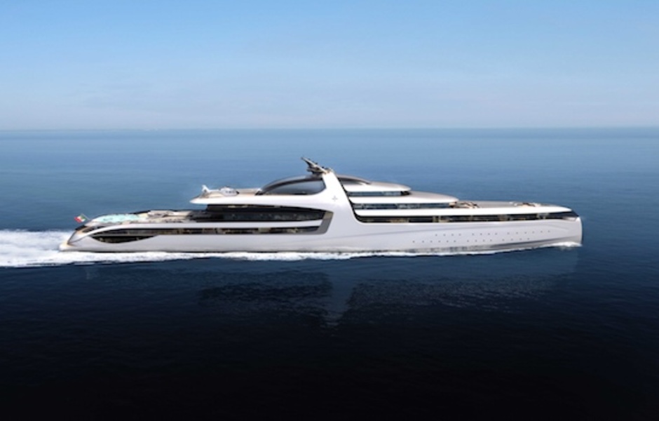 Впервые макет Admiral X-Force 145 был показан в ходе Monaco Yacht Show