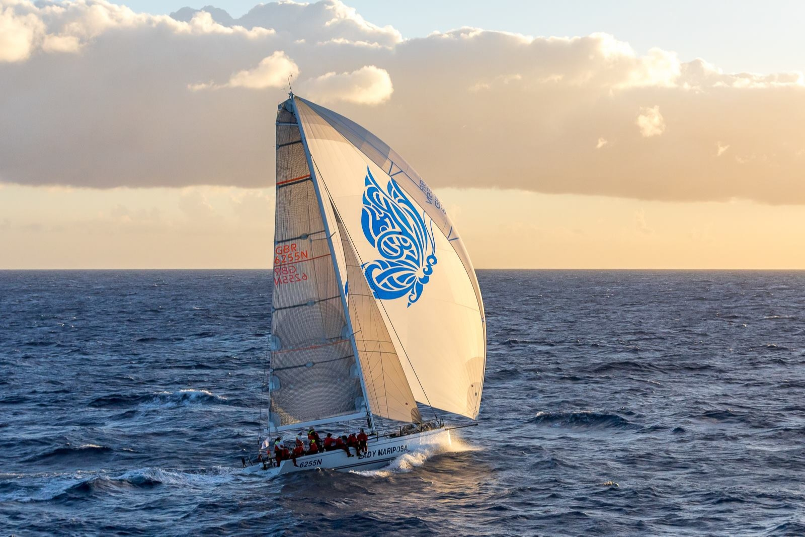 British «butterfly» Ker 46 Lady Mariposa came to the finish seventh among monotypes. Taking into account the handicap, the team's result of 78 hours, 31 minutes and 59 seconds is the third in the IRC Overall ranking.