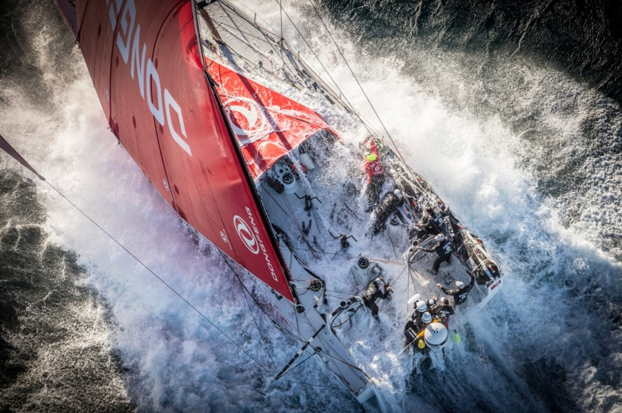 Yacht Racing Forum Award 2018: Eloi Stichelbaut. Dongfeng Race Team during the Volvo Ocean Race.