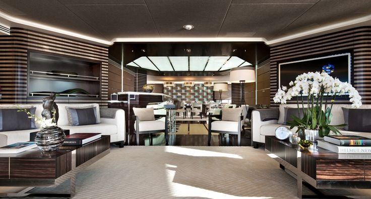 Heesen Galactica Star, interior Bannenberg&amp;Rowell 