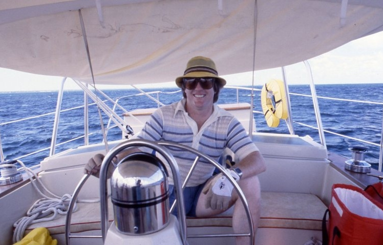 In the Bahamas in 1981.